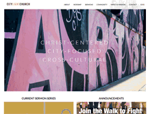Tablet Screenshot of citylightchurch.org